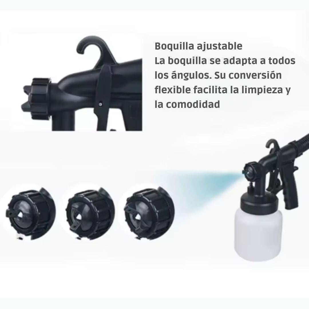 Pistola Pulverizadora PaintZoom™ – Acabado Profesional en Segundos 🎨🔧
