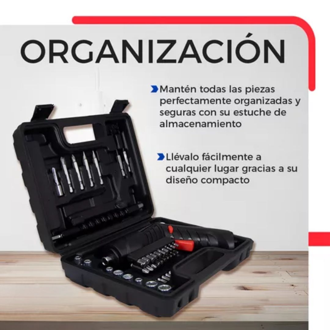 🔧 Mini Taladro Atornillador Recargable – PowerFix Pro™ ⚡🔋