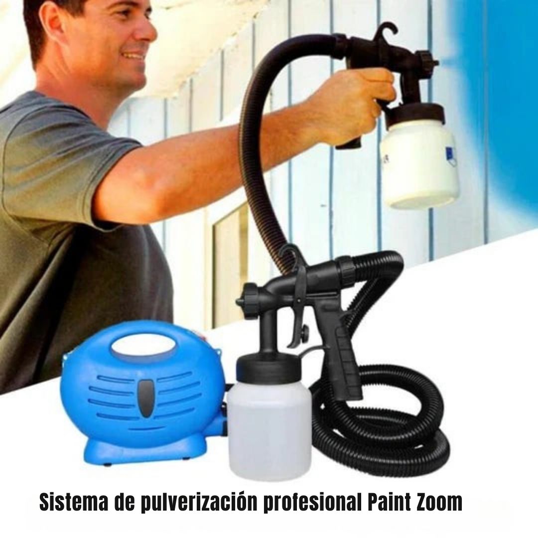 Pistola Pulverizadora PaintZoom™ – Acabado Profesional en Segundos 🎨🔧