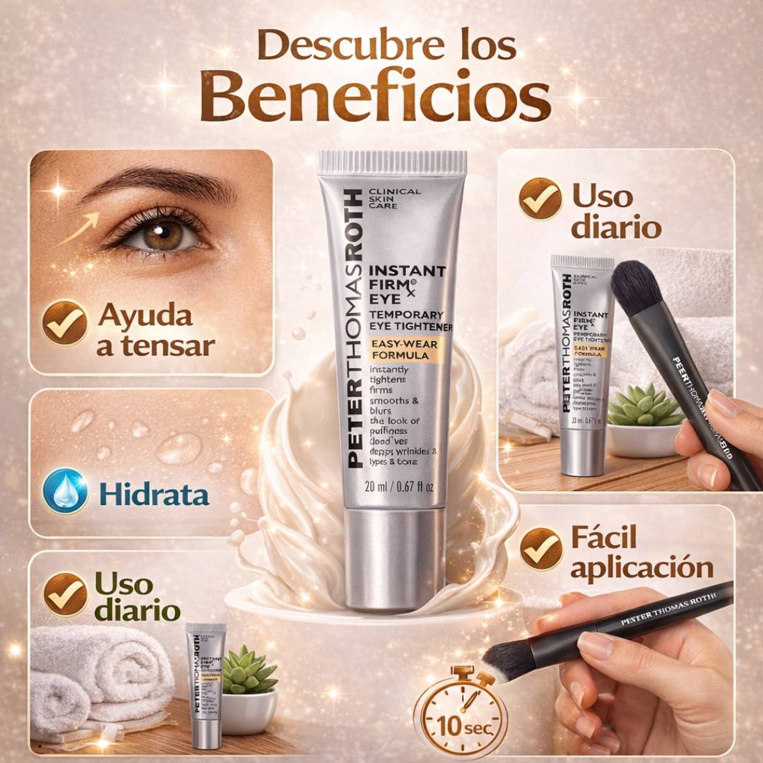 EyeLift Tensor Pro™ – Crema Reafirmante Contorno de Ojos 30 g 👁️✨