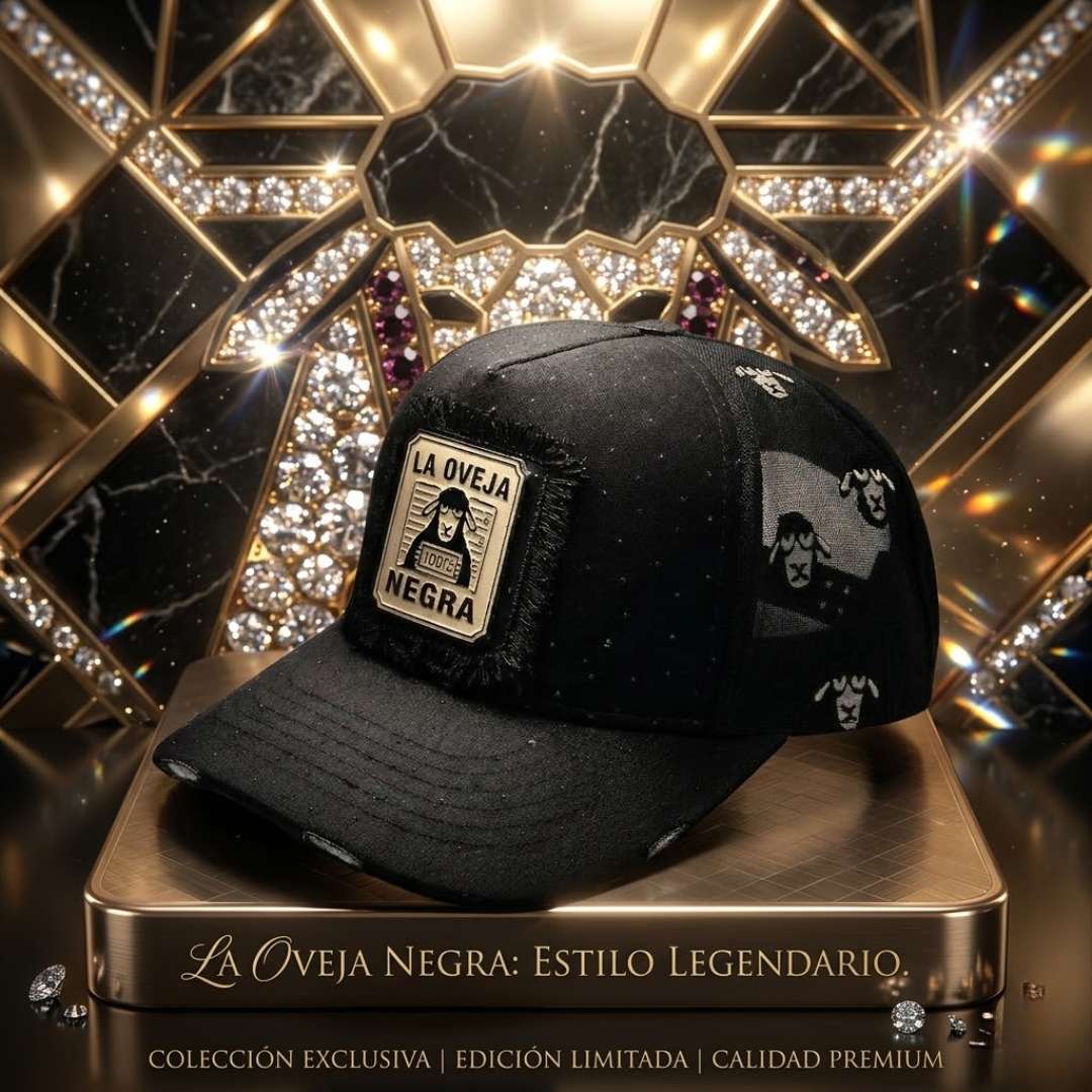 Gorra Oveja Negra™ Premium – Estilo Legendario y Horma Perfecta 💎