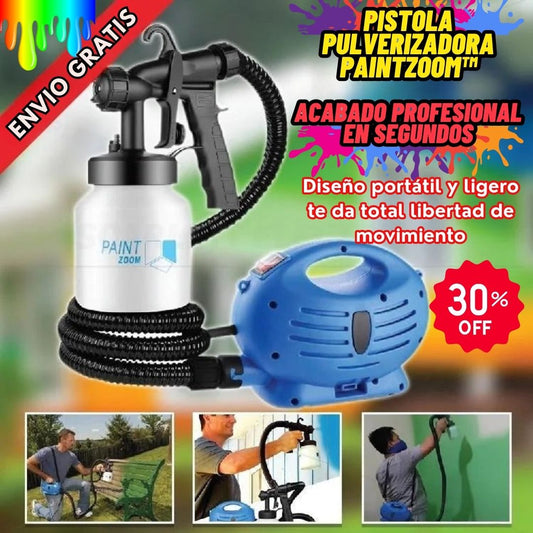 Pistola Pulverizadora PaintZoom™ – Acabado Profesional en Segundos 🎨🔧