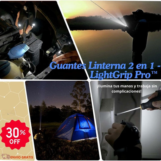Guantes Linterna 2 en 1 - LightGrip Pro™ 🔦🖐️
