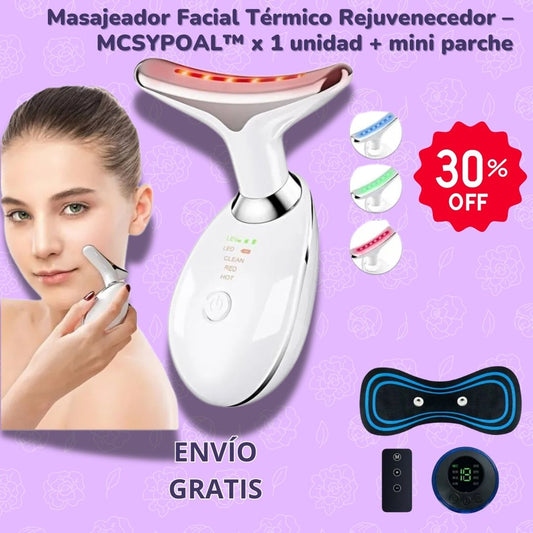 Masajeador Facial y Corporal Antiedad – MCSYPOAL™ Portátil 🌟💆‍♂️