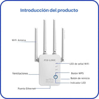 "Amplificador de Señal WiFi 4X Pro™ 📶💻"