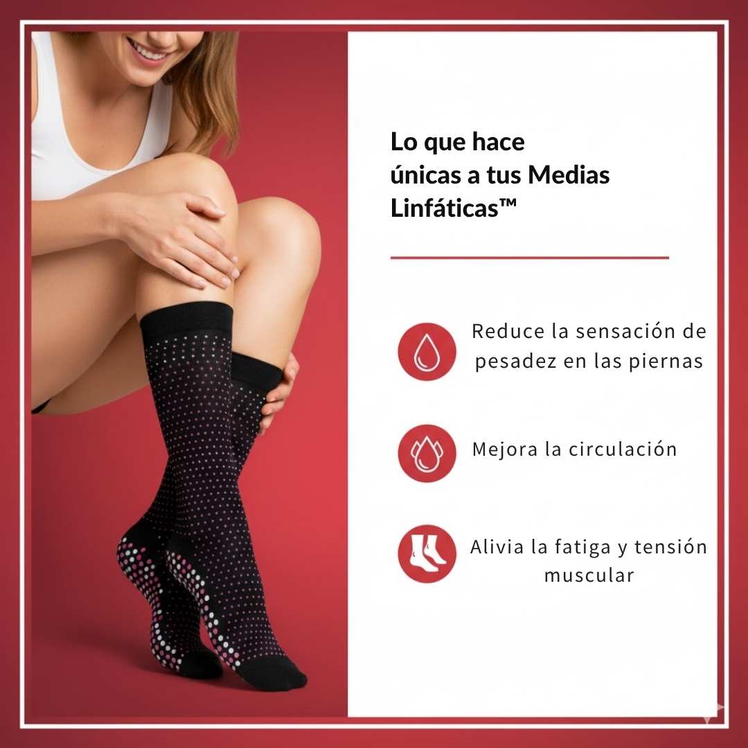 🧦 Medias Linfáticas Autocalentables™ – Circulación Activa y Piernas Livianas 💃
