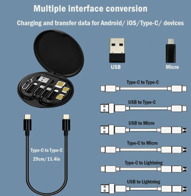 Multi Adaptador de Carga Viajero IC