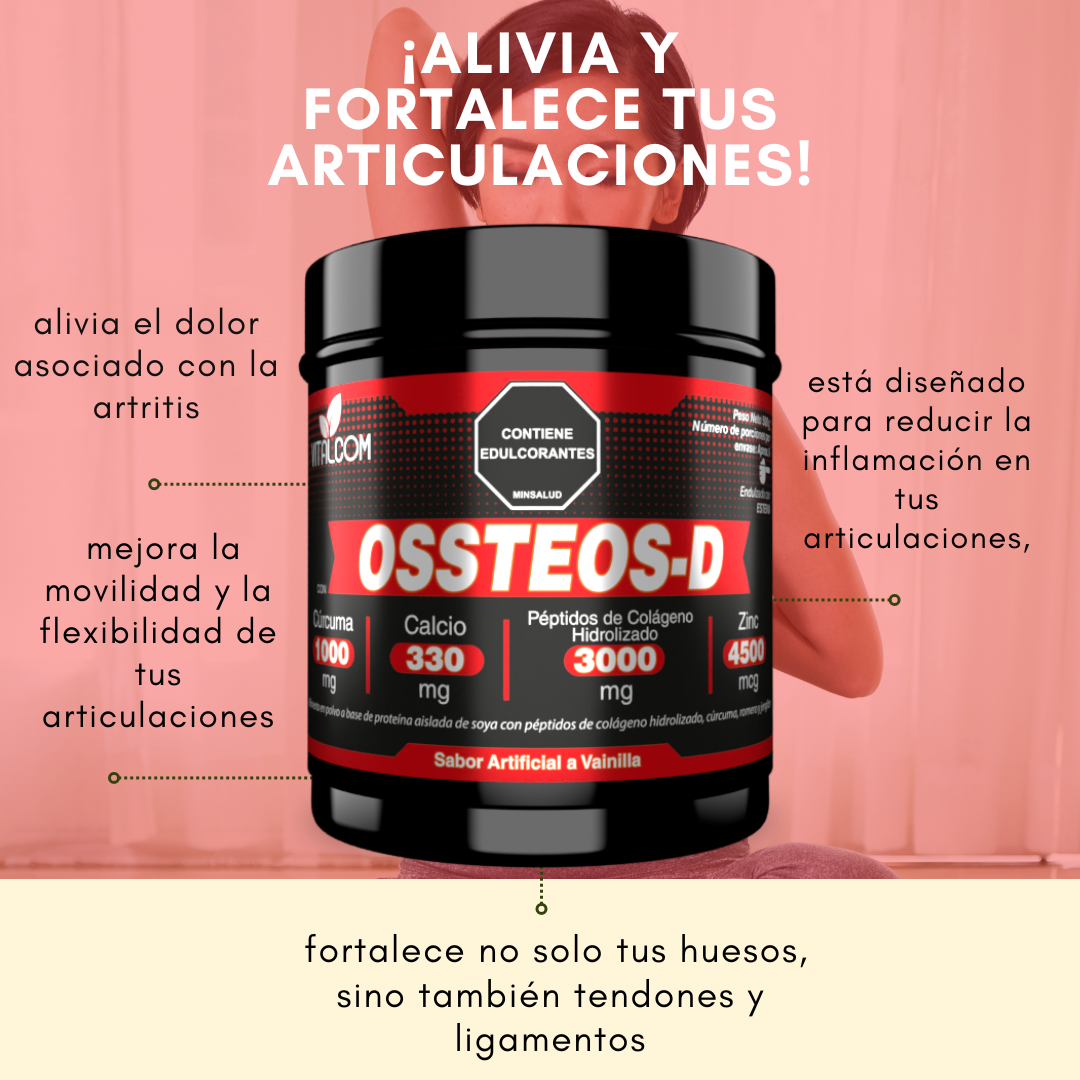 Osteos-D™ Alimento en Polvo – Refuerzo Óseo y Articular 🦴