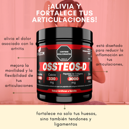 Osteos-D™ Alimento en Polvo – Refuerzo Óseo y Articular 🦴