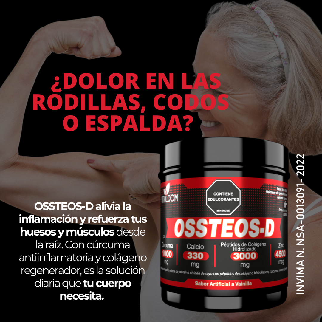 Osteos-D™ Alimento en Polvo – Refuerzo Óseo y Articular 🦴