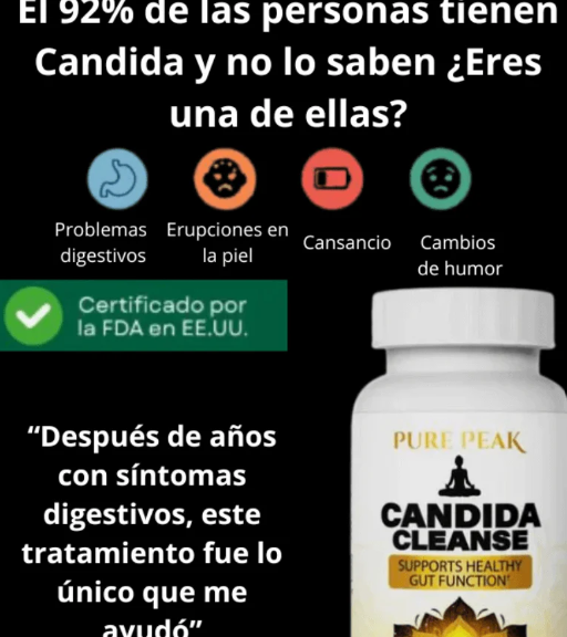 🌿 Candida Cleanse: Suplemento Intestinal para el Equilibrio 🌿