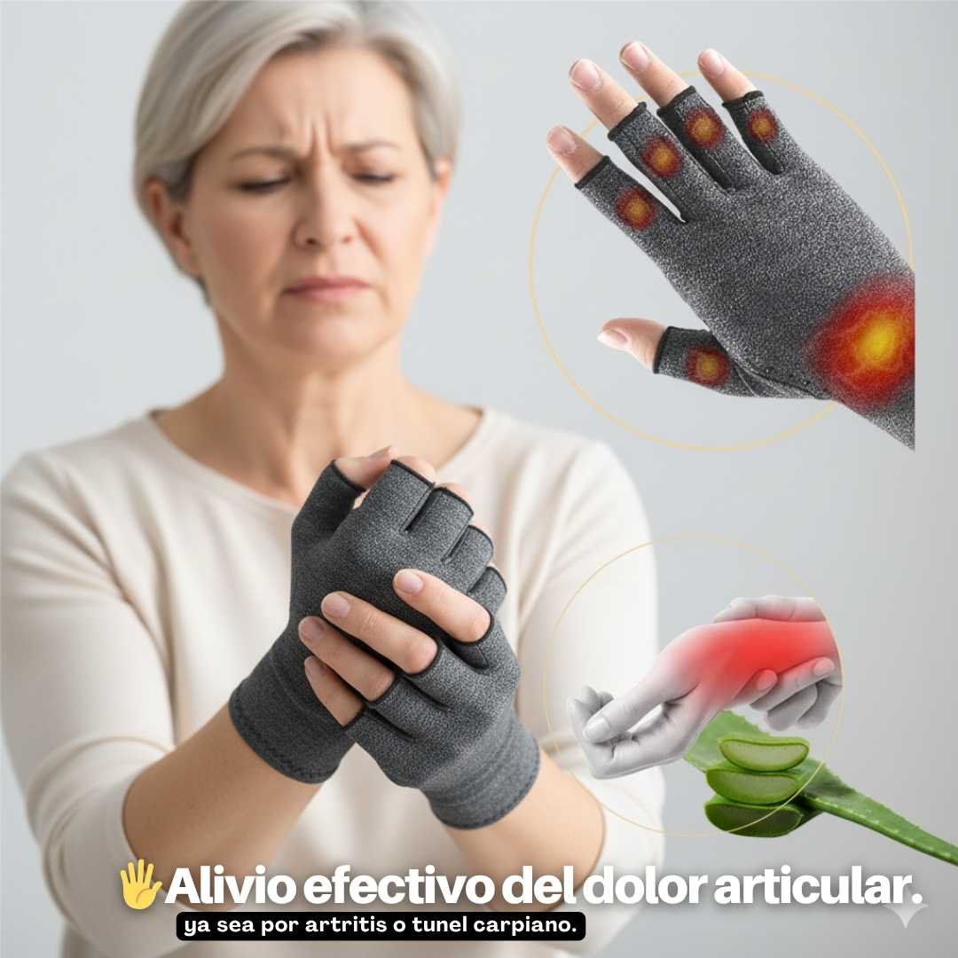 Guantes Terapéuticos Compresión™ – Alivio para Artritis y Túnel Carpiano ✋