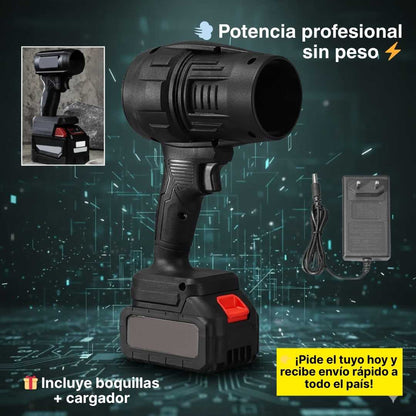 Soplador TurboDry™ 48V – Potencia sin peso 💨