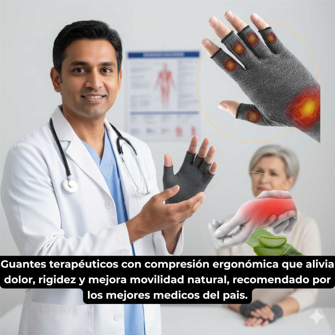 Guantes Terapéuticos Compresión™ – Alivio para Artritis y Túnel Carpiano ✋