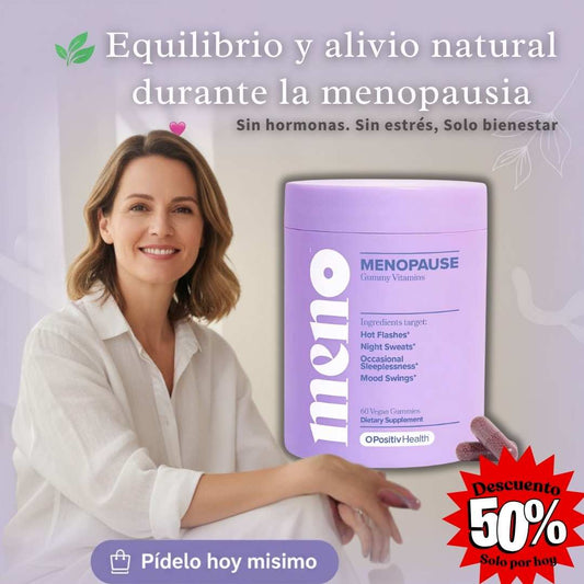 MENO Balance™ 30 cápsulas – Bienestar en la menopausia sin hormonas 🌸