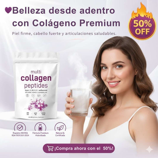 Collagen Peptides Vitalcom Deluxe™ 454 g – Belleza total desde adentro 💜