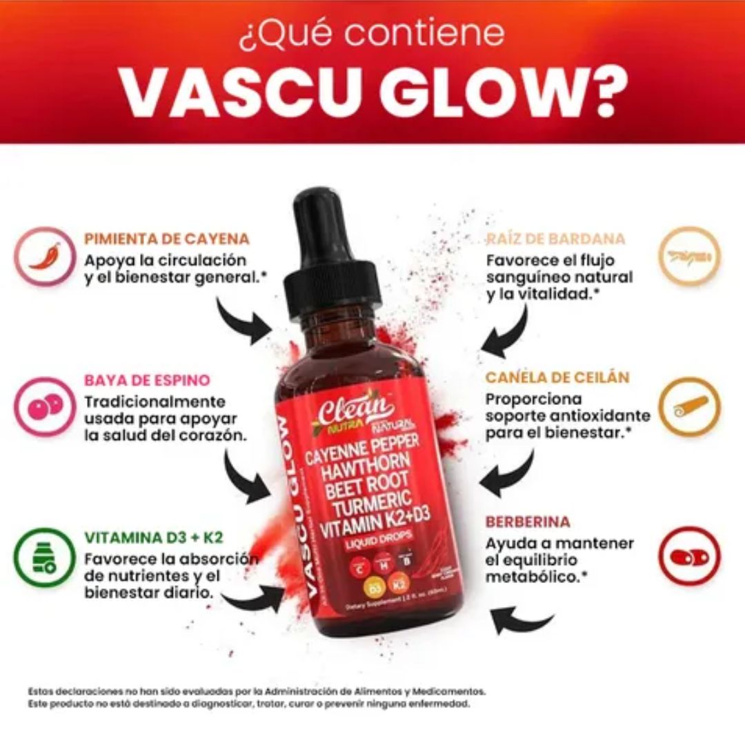 Vascu Glow™ Combo 2x1 – Energía y Vitalidad⚡
