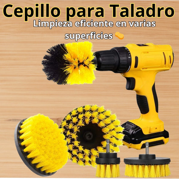 Cepillos para Taladro Eléctrico 🛠️🔋