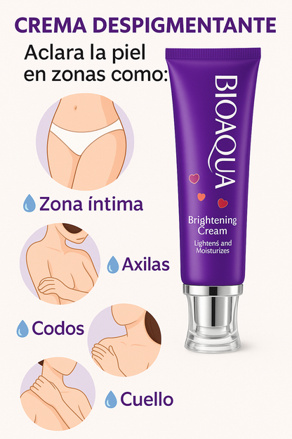 BIOAQUA Bioaqua™ – Crema Despigmentante 50g 🌸