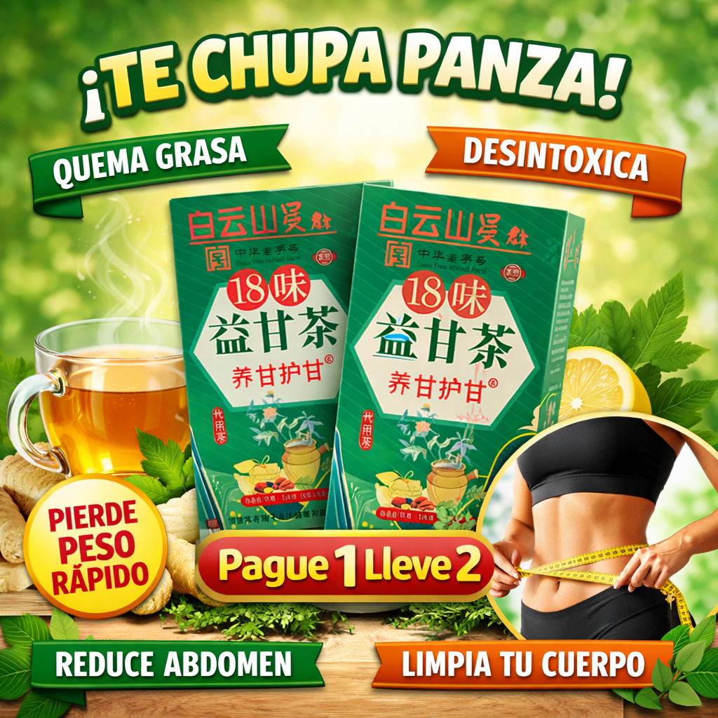 Té Detox Chupa panza  – Cuidado Natural 🍃
