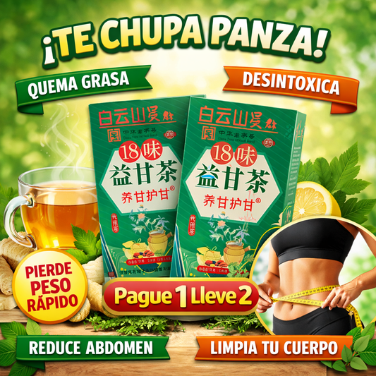 Té Detox Chupa panza  – Cuidado Natural 🍃