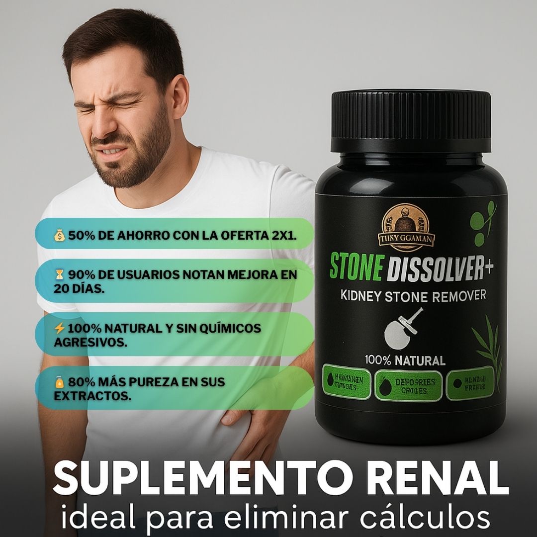 Suplemento Renal™ x 40 cápsulas – Paga 1 y lleva 2 🫚 Cuidado Renal Total 🌿