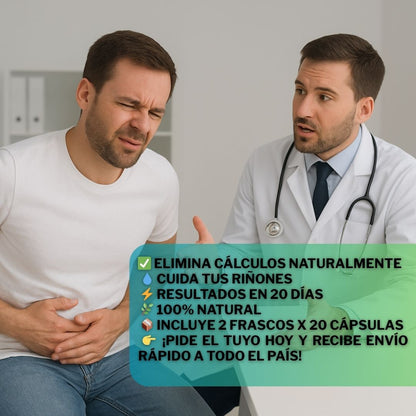 Suplemento Renal™ x 40 cápsulas – Paga 1 y lleva 2 🫚 Cuidado Renal Total 🌿
