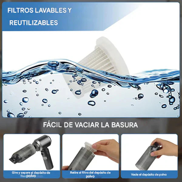 AspiraRapid Pro™ — Limpieza sin límites ⚡