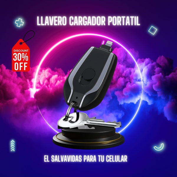 CARGADOR PORTATIL LLAVERO