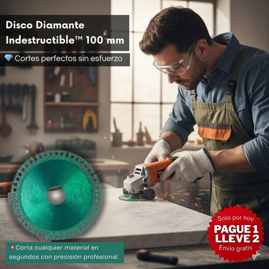 Disco Diamante Indestructible™ 100 mm PAGUE 1 LLEVE 2