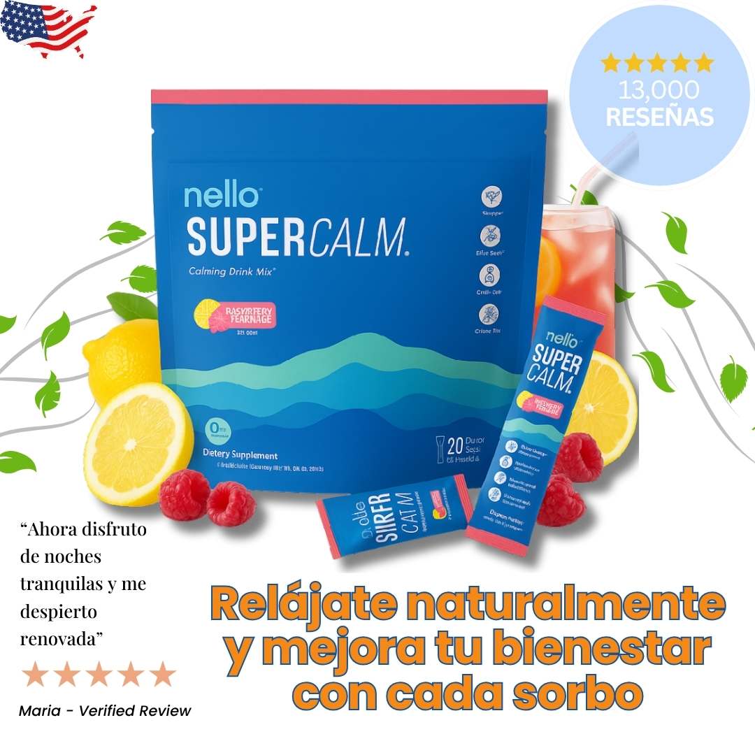 Nello Super Calm™ x 20 unds – Días sin estrés 🍓