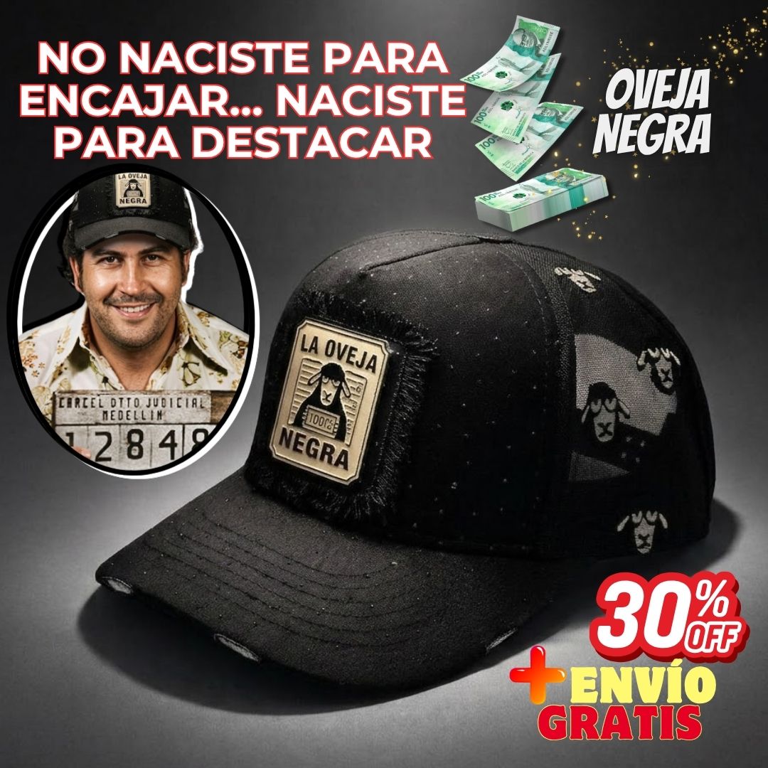 Gorra Oveja Negra™ Premium – Estilo Legendario y Horma Perfecta 💎