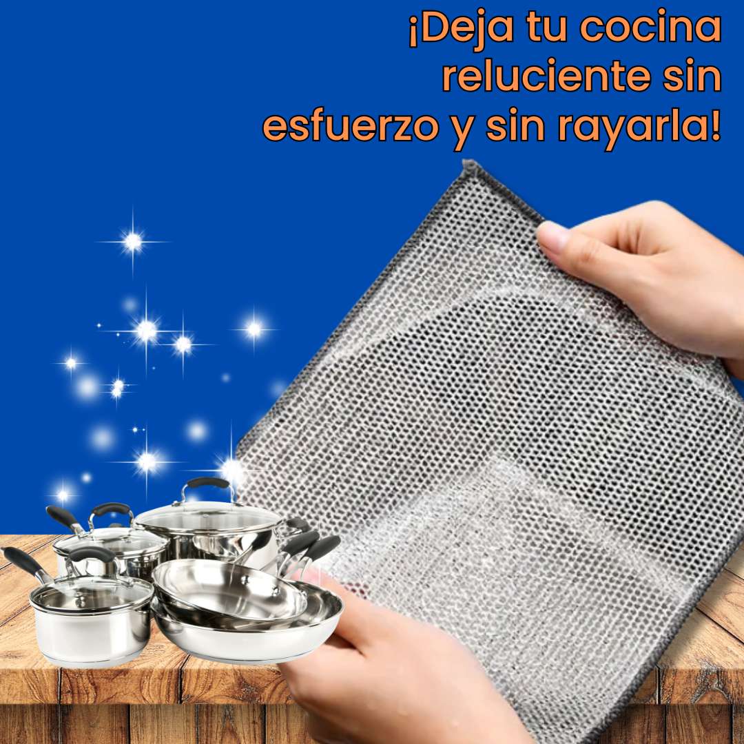 Paños Microfibra Cocina™ Pack x 5 – Súper Absorbentes