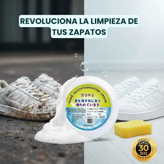 CleaningCream™ — Crema limpiadora para zapatos
