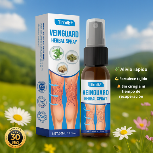 Timilk® VeinGuard™ Spray x 1 (30 ml) — Alivio y soporte microcirculatorio 🌿