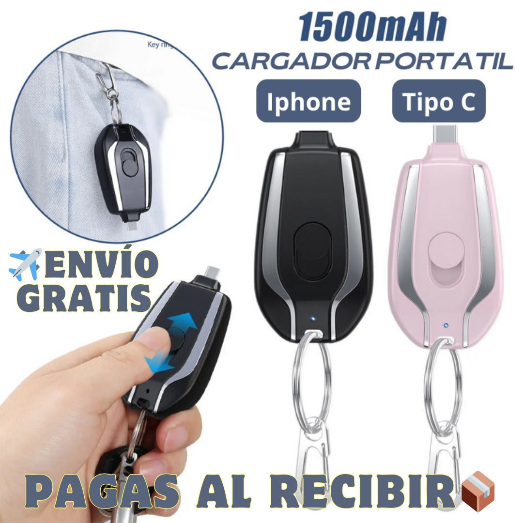 CARGADOR PORTATIL LLAVERO