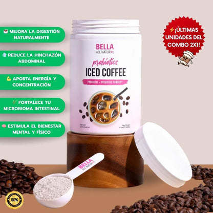 Café Helado Probiótico 2x1 – Energía y Digestión Sana ☕🌿
