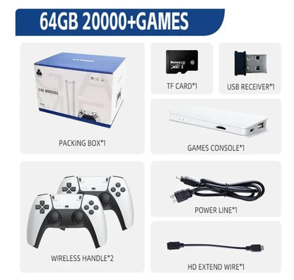 Consola Retro M15™ 4K Pro (64GB) – Diversión clásica sin límites 🎮