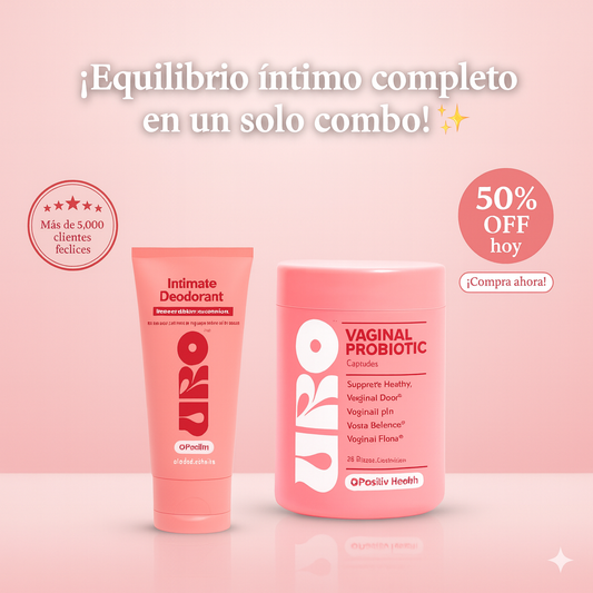 Combo URO Salud Íntima 360° – Cuidado Interno y Externo 🌸