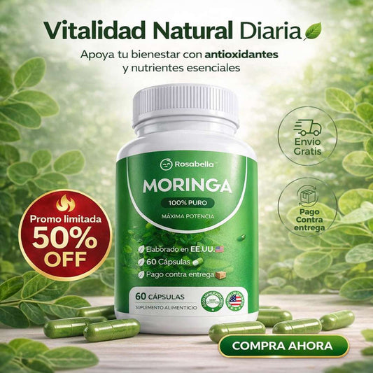 Moringa Rosabella™ 60 Cápsulas