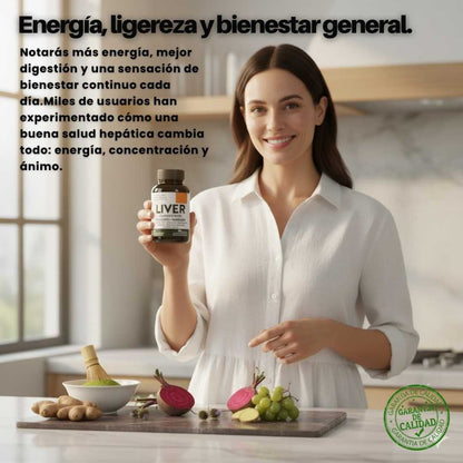 LIVER CLEANSE & DETOX™ – Salud Hepática Natural 🍃