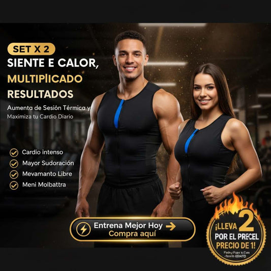 Set X2 Chaleco Térmico Osmotex XD – Cardio & Control 🔥