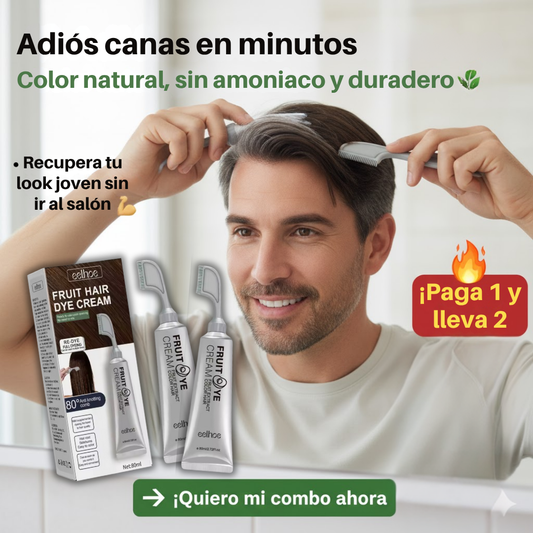 ColorVive Men™ – Champú Tinte Instantáneo 80 ml x 2 unds