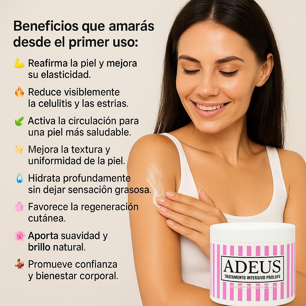Adeus™ Multi-Action 2x1 (300 ml) – Piel firme, lisa y radiante ✨