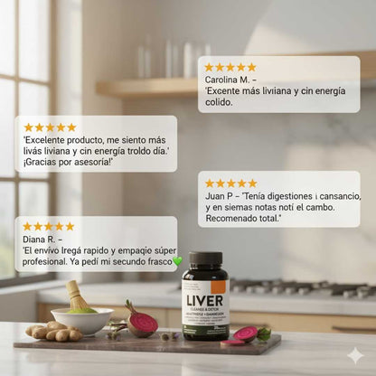 LIVER CLEANSE & DETOX™ – Salud Hepática Natural 🍃
