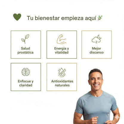 Pumpkin Vital Pro™ combo x 2 und – Calabaza + Palma Enana 3000 mg 🍃