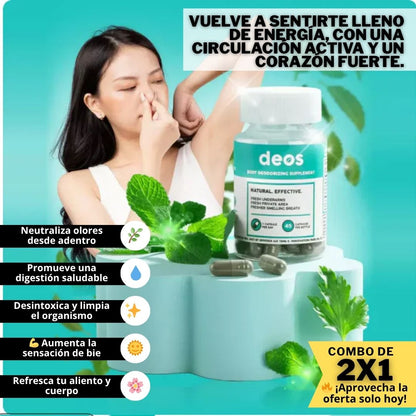 DEOS™ Combo x 2 unds – Frescura total desde adentro 🌿