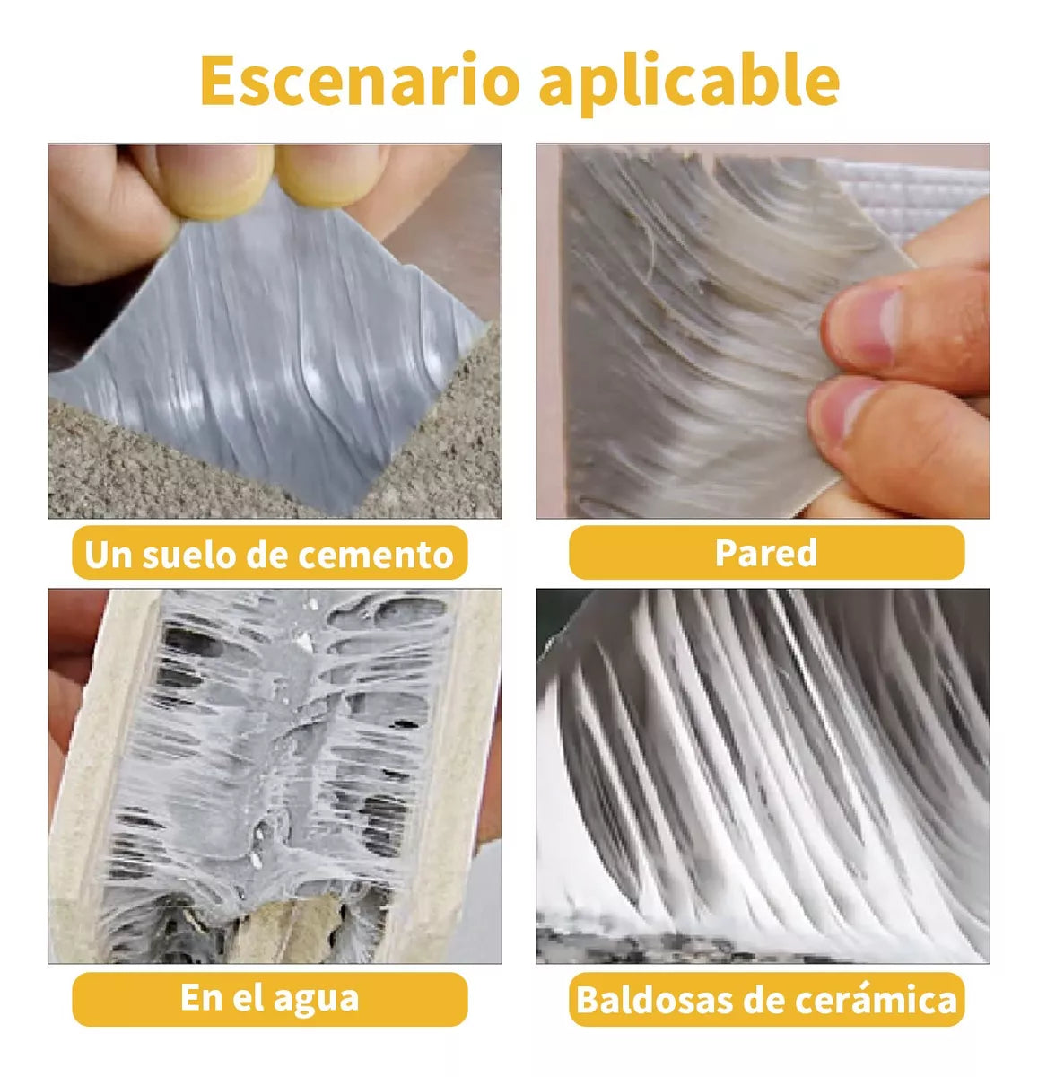 Cinta Impermeable UltraSeal™ – Repara y protege 💧