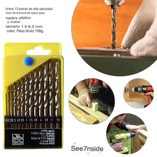 Kit Brocas Aleación Ultra-Duras — Set x 4 (Pro) 🔧.