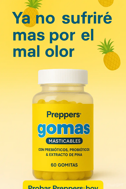 FreshBelly™ – Gomas para el Mal Aliento 🍍